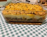 Une image de l'étape 28 de Parmentier de panais au bœuf, tomates et courgette.