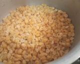 A picture of step 1 of چنا دال گوشت.