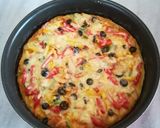 صورة لخطوة 6 من وصفة بيتزا أنواع بعجينة العشر دقائق 🍕