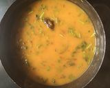 A picture of step 6 of Tuvar dal.