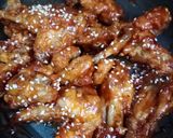 A picture of step 5 of Korean style hot wings.