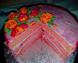 Une image de l'étape 5 de Layer cake mousse framboise.