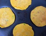 A picture of step 5 of Dal chawal chilla.