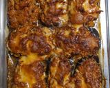 Foto del paso 12 de la receta: Berenjenas rellenas de verdura, champiñones y carne picada bajas en calorías - Receta propia