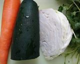 A picture of step 1 of Garden Salad for Tacos.