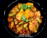 A picture of step 4 of Clusterbeans Pumpkin Curry - Gavar Kaddu Sabzi.