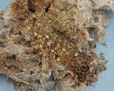 A picture of step 1 of Chicken Chapli Kabab.