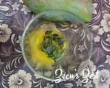 A picture of step 1 of Raw Mango Mocktail.