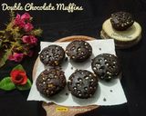 A picture of step 8 of Double Chocolate Muffins.