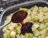 Foto del paso 5 de la receta: Alitas de pollo al horno con verduras y salsa Barbacoa🍗