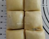 Foto langkah ke 9 dari resep Bolen pisang tanpa korvet kulit bersap rontok.