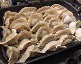 A picture of step 5 of Homemade pork and cabbage dumpling 🥟.
