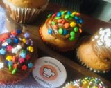 Foto del paso 7 de la receta: 🧁CUPCAKES 🧁 DE 🥕ZANAHORIA🥕(con 🌰nueces🌰 y 🍊naranja🍊)