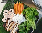 Hình bước làm 2 của món Gỏi Cuốn Tôm Thịt Gà Nướng/ Fresh Spring Rolls