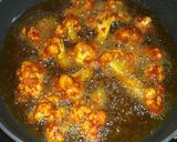 A picture of step 4 of Cauliflower chilli.