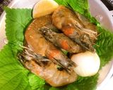 รูปขั้นตอนการทำที่ 4 ของ กุ้งดองคันจังเกาหลี 🦐🧅style by barbie👩🏼‍🍳