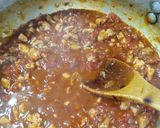 A picture of step 8 of Chicken Onion Spaghetti.