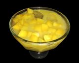 Foto langkah ke 5 dari resep Jus Mangga Topping Buah Lontar.