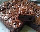 Foto langkah ke 8 dari resep Fudgy brownies (brownies panggang) no mixer.