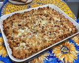 Une image de l'étape 23 de Gratin de coquillettes au lard, 3 fromages, tomates et champignons.