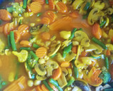 Foto del paso 3 de la receta: Paella de arroz con verduras y garbanzos
