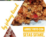 Foto del paso 8 de la receta: Arroz frito con setas shiitake, verduras y pechuga de pavo