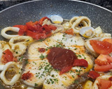 Foto del paso 3 de la receta: Tagliatelli vegetal con pescado y marisco