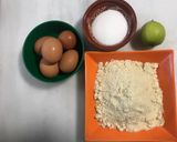 A picture of step 1 of Tarta de Santiago.