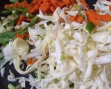 A picture of step 2 of Veg Spring Roll.