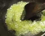A picture of step 2 of Sago Halwa.