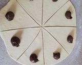 Une image de l'étape 2 de Brioche à la pâte à tartiner.