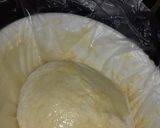 A picture of step 2 of Naan bread.