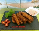A picture of step 8 of Crispy Fried Chicken Tenders.