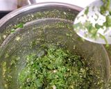 A picture of step 2 of Coriander Mint Pesto Sauce.