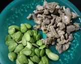 Foto langkah ke 2 dari resep Krecek Kentang Pete.