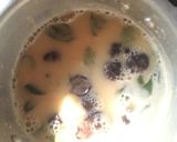 A picture of step 2 of Tuvar dal.