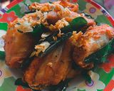 รูปขั้นตอนการทำที่ 6 ของ ปีกไก่กลางทอดสมุนไพร