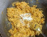 A picture of step 5 of Vermicelli Dhokla.