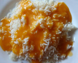 Foto del paso 3 de la receta: Arroz con crema de calabaza y pollo 🍛 de aprovechamiento