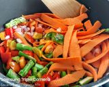 Foto del paso 1 de la receta: PIPERRADA🌶️🥕🍆de Vegetales...!