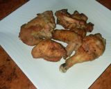 A picture of step 3 of Fried chiken.