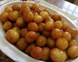 صورة لخطوة 3 من وصفة لقيمات خفيفه و لذيذه