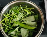 Foto langkah ke 5 dari resep Cah Kangkung Tofu.