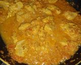 A picture of step 7 of Balochi Masala chicken.
