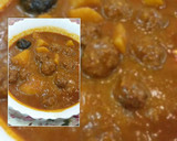 صورة لخطوة 8 من وصفة مرقة كفتة لحم بالبطاطا والباميا🍜