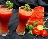 A picture of step 3 of Tomato Melon Juice.