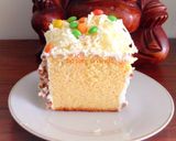 Foto langkah ke 11 dari resep Pocky cake (base cake strawberry milk sponge cake).