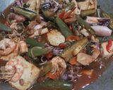 Foto langkah ke 6 dari resep Terong medan terung jari cah tauco medan udang enak dan mudah.