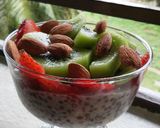 Foto del paso 2 de la receta: Pudín de Chía con frutas y almendras