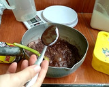 Foto langkah ke 3 dari resep Selai coklat untuk isian Roti, bakpao, bomboloni, olesan Roti.